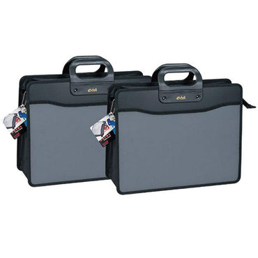 DELI E5578 Brief Case FC Black - Karout Online -Karout Online Shopping In lebanon - Karout Express Delivery