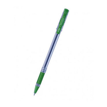 Bic Fine Grip Ball Pen 0.7mm Green - Karout Online -Karout Online Shopping In lebanon - Karout Express Delivery