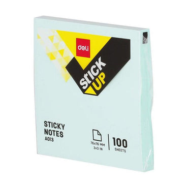 Deli EA01303 Sticky Notes 76×76 mm 100 sheets - Karout Online -Karout Online Shopping In lebanon - Karout Express Delivery