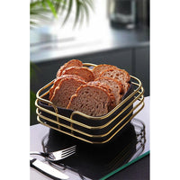 Stainless Steel Squared Storage Basket - Karout Online -Karout Online Shopping In lebanon - Karout Express Delivery