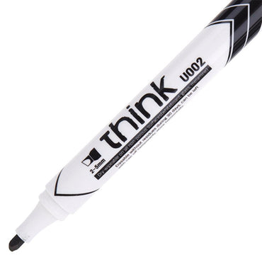 Deli U00220 Dry Erase Marker Black 2-5mm - Karout Online -Karout Online Shopping In lebanon - Karout Express Delivery
