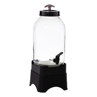Herevin Beverage Dispenser With Stand / 5Lt Black - Karout Online -Karout Online Shopping In lebanon - Karout Express Delivery