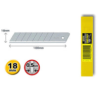 Olfa Ultra Cutter Sharp Heavy Duty Blades 18mm 10 pcs - Karout Online -Karout Online Shopping In lebanon - Karout Express Delivery