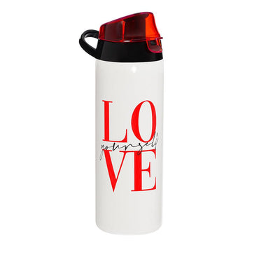 Herevin Sports Water Bottle - Love Yourself / 750ml - Karout Online -Karout Online Shopping In lebanon - Karout Express Delivery