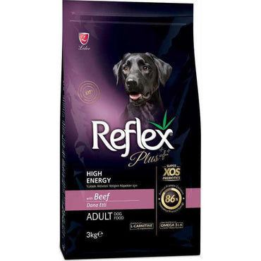 Reflex Plus Dog Medium Large Adult High Energy 3Kg - Karout Online -Karout Online Shopping In lebanon - Karout Express Delivery