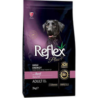 Reflex Plus Dog Medium Large Adult High Energy 3Kg - Karout Online -Karout Online Shopping In lebanon - Karout Express Delivery