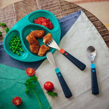 Tommee Tippee Big Kids First Cutlery Set 12m+ / 471871 - Karout Online -Karout Online Shopping In lebanon - Karout Express Delivery