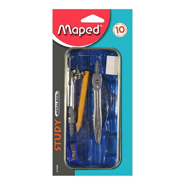 Geometry kit Maped Study 10 pieces - Karout Online -Karout Online Shopping In lebanon - Karout Express Delivery
