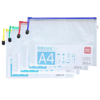 DELI E5654 Zip Bag - A4 - Karout Online -Karout Online Shopping In lebanon - Karout Express Delivery