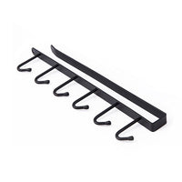 Iron 6 Hooks Storage Shelf / KC22-104 - Karout Online -Karout Online Shopping In lebanon - Karout Express Delivery