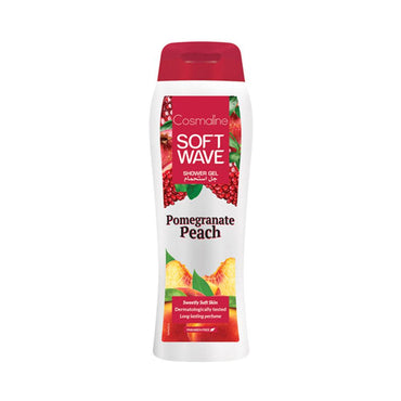 Cosmaline SOFT WAVE SHOWER GEL POMEGRANATE PEACH 400ml / B0004065 - Karout Online -Karout Online Shopping In lebanon - Karout Express Delivery
