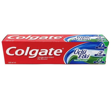 Toothpaste Colgate Triple Action 100ml - Karout Online -Karout Online Shopping In lebanon - Karout Express Delivery