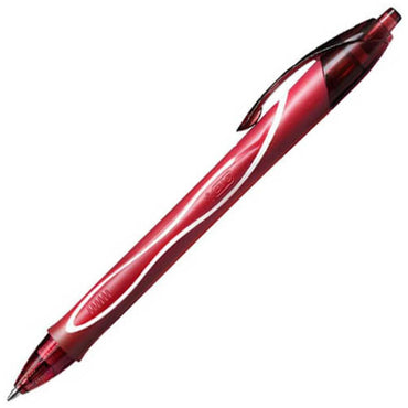 BIC Gelocity Roller Pen Red - Karout Online -Karout Online Shopping In lebanon - Karout Express Delivery