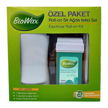 Biowax Roll-on  Electrical Wax Warmer Set - Karout Online -Karout Online Shopping In lebanon - Karout Express Delivery