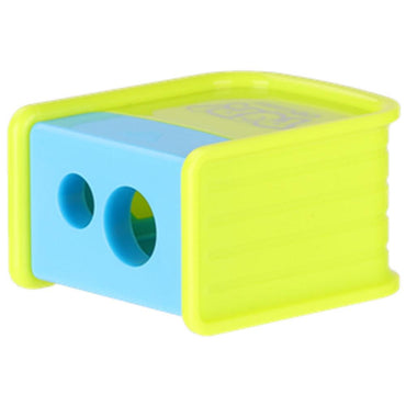 Deli R00300 Pencil  2-hole w/canister  Sharpener - Karout Online -Karout Online Shopping In lebanon - Karout Express Delivery