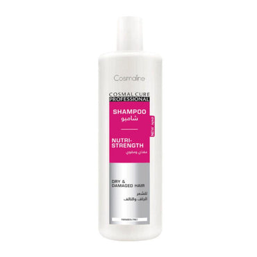 COSMALINE  CURE PROFESSIONAL NUTRI-STRENGTH SHAMPOO 500ml / B0003778 - Karout Online -Karout Online Shopping In lebanon - Karout Express Delivery