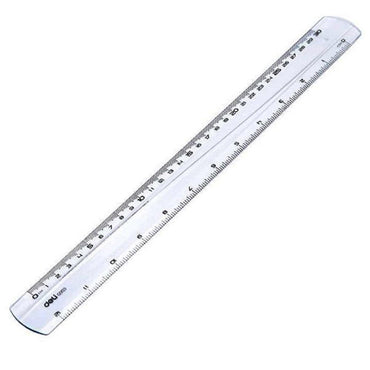 Deli G00312 Ruler 30 cm - Karout Online -Karout Online Shopping In lebanon - Karout Express Delivery