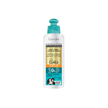 COSMALINE  CURE PROFESSIONAL OH MY CURLS LIGHT TOUCH LEAVE-IN CREAM 250ml /B0004116 - Karout Online -Karout Online Shopping In lebanon - Karout Express Delivery