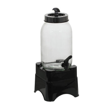 Herevin Beverage Dispenser With Stand / 3Lt Black - Karout Online -Karout Online Shopping In lebanon - Karout Express Delivery