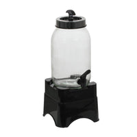 Herevin Beverage Dispenser With Stand / 3Lt Black - Karout Online -Karout Online Shopping In lebanon - Karout Express Delivery
