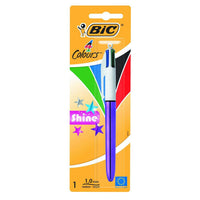 BIC 4 Colors Shine Ballpoint Pen - Karout Online -Karout Online Shopping In lebanon - Karout Express Delivery