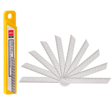 Deli E2012  Small Cutter Blade 10 pcs - Karout Online -Karout Online Shopping In lebanon - Karout Express Delivery
