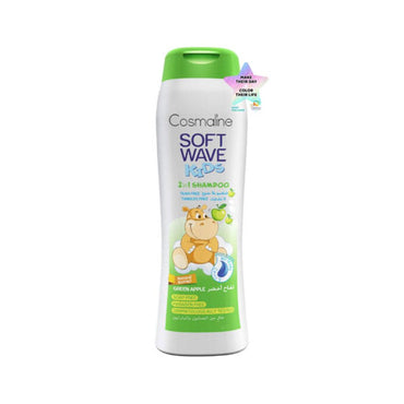 Cosmaline SOFT WAVE KIDS SHAMPOO GREEN APPLE 400ml / B0003466 - Karout Online -Karout Online Shopping In lebanon - Karout Express Delivery