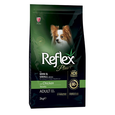 Reflex Plus dog Mini Small Breed Adult Chicken 3kg - Karout Online -Karout Online Shopping In lebanon - Karout Express Delivery