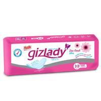 Gizlady Pad  Regular size x 10 - Karout Online -Karout Online Shopping In lebanon - Karout Express Delivery