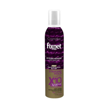 Cosmaline FIXNET PRO GLAMOUR VOLUME MOUSSE X10 (300ml) / B0003464 - Karout Online -Karout Online Shopping In lebanon - Karout Express Delivery