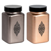 Herevin Metallic Jar / 2Lt - Karout Online -Karout Online Shopping In lebanon - Karout Express Delivery