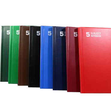 OPP 5 Subject Notebook Pvc Cover - 160 sheets - line / 21 x 27.5 cm - Karout Online -Karout Online Shopping In lebanon - Karout Express Delivery