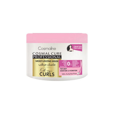 COSMALINE  CURE PROFESSIONAL OH MY CURLS MOISTURIZING MASK 450ml / B0004056 - Karout Online -Karout Online Shopping In lebanon - Karout Express Delivery