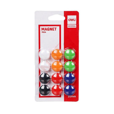 Deli E7824 Magnet 2 cm 12 pcs - Karout Online -Karout Online Shopping In lebanon - Karout Express Delivery
