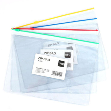 DELI E5524 Zip Bag A5 - Karout Online -Karout Online Shopping In lebanon - Karout Express Delivery