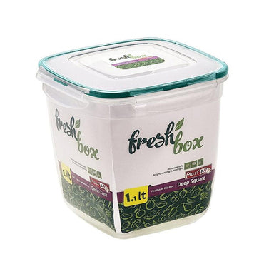 Irak Plastik Fresh Box Deep Square Container for products LC-150 - 1.1 L - Karout Online -Karout Online Shopping In lebanon - Karout Express Delivery