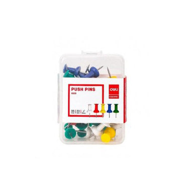 Deli E0021 Push Pins 35 Pcs - Karout Online -Karout Online Shopping In lebanon - Karout Express Delivery
