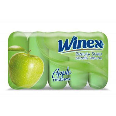 Winex Beauty Soap Apple 5 X 55g ( 5 Pcs) - Karout Online -Karout Online Shopping In lebanon - Karout Express Delivery