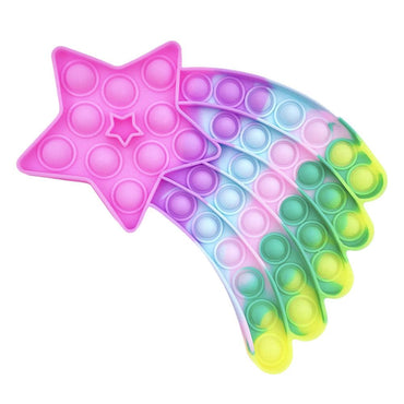 Shop Online Star Rainbow Pop It Fidget Toy - Karout Online Shopping In lebanon