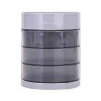 Deli E9147 Desk Organizer 8.6 x 8.6 x 10.3 cm - Karout Online -Karout Online Shopping In lebanon - Karout Express Delivery