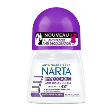 Narta Women Impeccable Anti-traces Global Roll on 50ml - Karout Online -Karout Online Shopping In lebanon - Karout Express Delivery