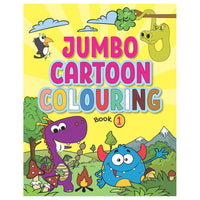 Little Kitabi Jumbo Cartoon Colouring Book 1 - Karout Online -Karout Online Shopping In lebanon - Karout Express Delivery