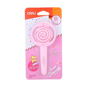 Deli E6069 School Scissors  13.5 cm - Karout Online -Karout Online Shopping In lebanon - Karout Express Delivery