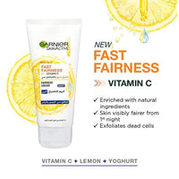 Garnier Fast Fairness Night Cream with Vitamin C Lemon and Yoghurt 50ml - Karout Online -Karout Online Shopping In lebanon - Karout Express Delivery