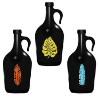 Herevin Decorated Oil Bottle 3 Leaf / 1.5Lt - Karout Online -Karout Online Shopping In lebanon - Karout Express Delivery