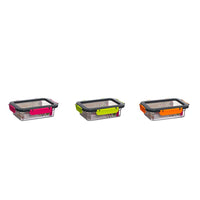 Herevin Airtight Food Container Combine Colors /1.3Lt - Karout Online -Karout Online Shopping In lebanon - Karout Express Delivery