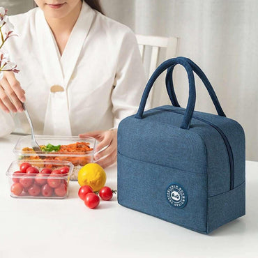 Waterproof Panda Lunch Bag (Bordo Color) / 22FK062 - Karout Online -Karout Online Shopping In lebanon - Karout Express Delivery