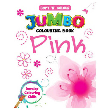 Mind To Mind Copy & Colour Jumbo Colouring Book - Pink - Karout Online -Karout Online Shopping In lebanon - Karout Express Delivery
