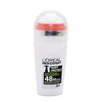L'Oreal Men Expert Shirt Protect Roll On Deodorant 50ml - Karout Online -Karout Online Shopping In lebanon - Karout Express Delivery
