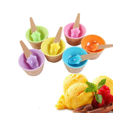 Colorful Baby Food Bowl and Spoon Set / KC22-91 - Karout Online -Karout Online Shopping In lebanon - Karout Express Delivery